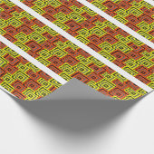 Bauhaus Geometrisch Patroon Ontwerp Cadeaupapier (Hoek)