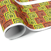 Bauhaus Geometrisch Patroon Ontwerp Cadeaupapier (Rol Hoek)