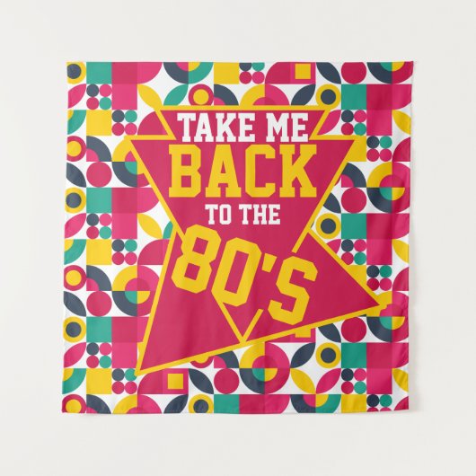 Bauhaus Geometrisch Wandkleed (Voorkant)