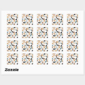 Bauhaus Geometrische Baby Sticker (Vel)