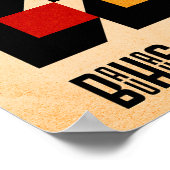 Bauhaus Geometrische Moderne Poster  (Hoek)