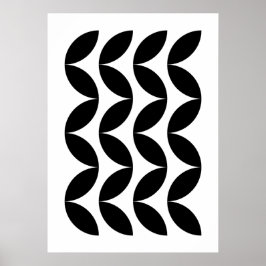 Bauhaus geometrische vormen poster