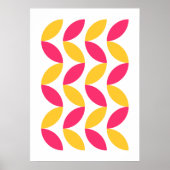 Bauhaus geometrische vormen poster (Voorkant)