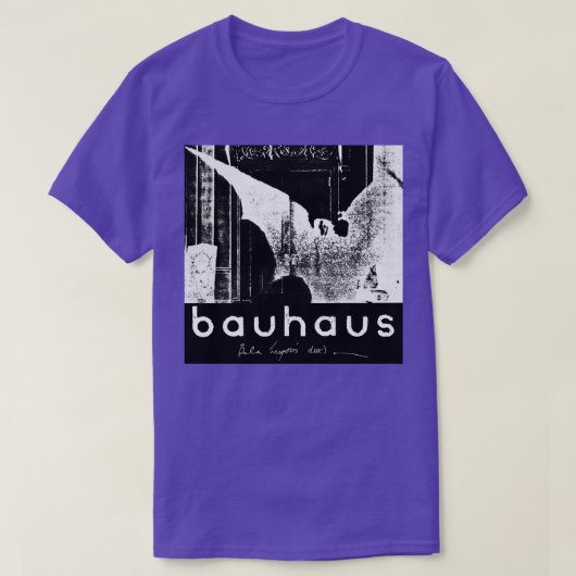 bauhaus-gesteente t-shirt (Design voorkant)