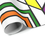 Bauhaus Glas in lood Cadeaupapier (Rol Hoek)