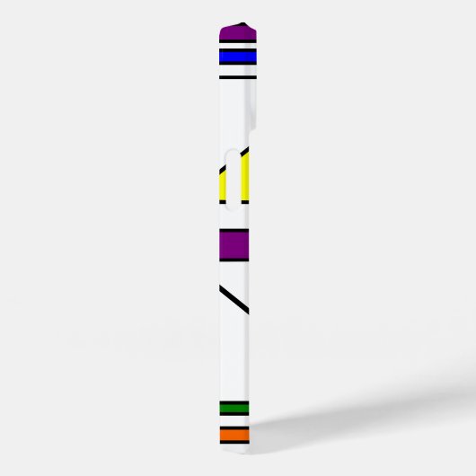 Bauhaus Glas in lood Case-Mate iPhone Case (Achterkant / Rechts)