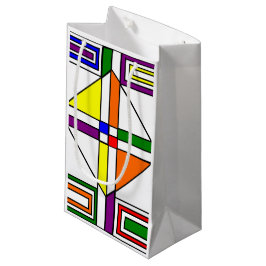 Bauhaus Glas in lood Klein Cadeauzakje
