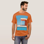 bauhaus Grafisch 14 T-shirt (Voorkant volledig)