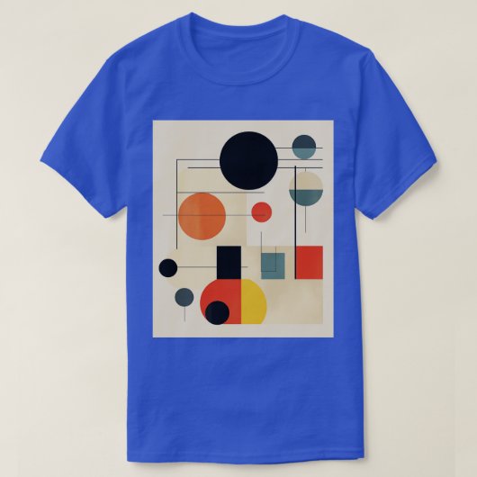 Bauhaus grafisch 3 t-shirt (Design voorkant)