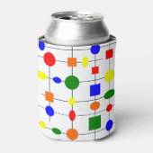 Bauhaus Grid Blikjeskoeler (Blikje Voorkant)