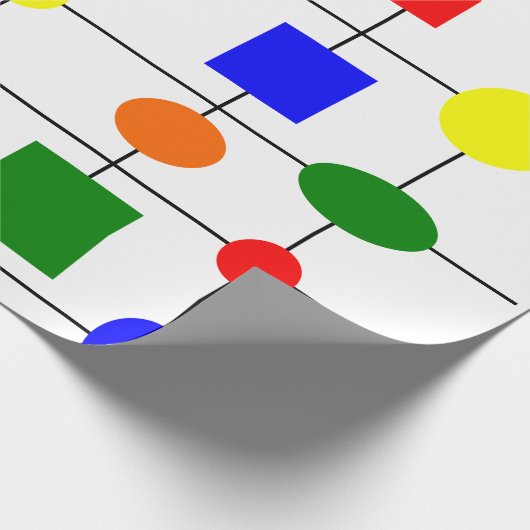 Bauhaus Grid Cadeaupapier (Hoek)