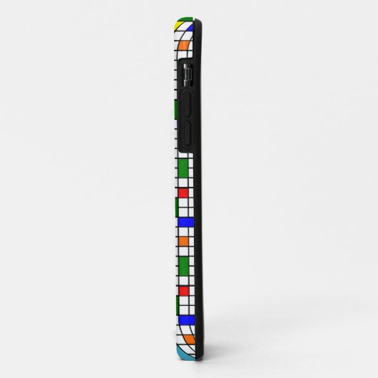 Bauhaus Grid Case-Mate iPhone Case (Achterkant/links)