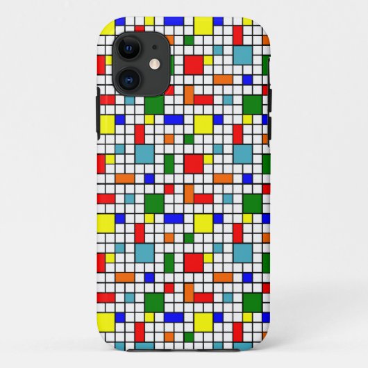 Bauhaus Grid Case-Mate iPhone Case (Achterkant)