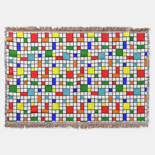 Bauhaus Grid Deken (Voorkant)