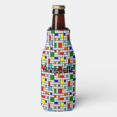 Bauhaus Grid Flesjeskoeler (Fles Voorkant)