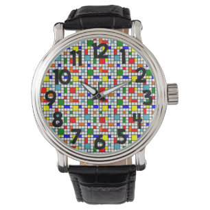 Bauhaus Grid Horloge