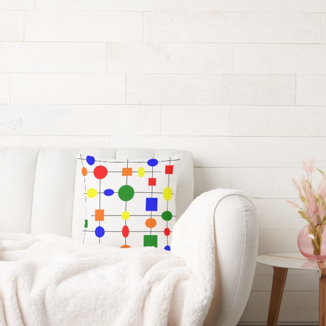 Bauhaus Grid Kussen (Bank)