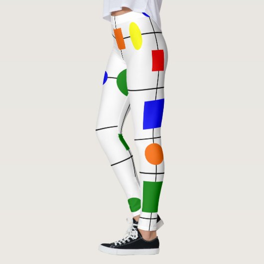 Bauhaus Grid Leggings (Links)