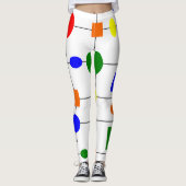 Bauhaus Grid Leggings (Voorkant)