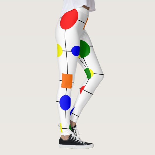 Bauhaus Grid Leggings (Rechts)