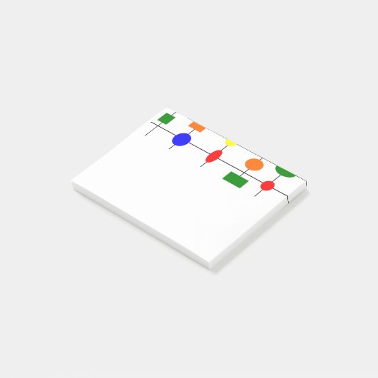 Bauhaus Grid Post-it® Notes (Schuin)