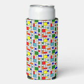 Bauhaus Grid Seltzer Blikjeskoeler (Seltzer Voorkant)