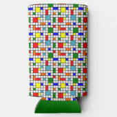 Bauhaus Grid Seltzer Blikjeskoeler (Achterkant)