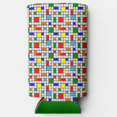 Bauhaus Grid Seltzer Blikjeskoeler (Voorkant)