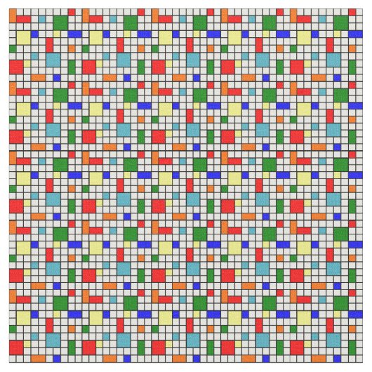 Bauhaus Grid Stof (Close Up)