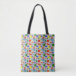 Bauhaus Grid Tote Bag