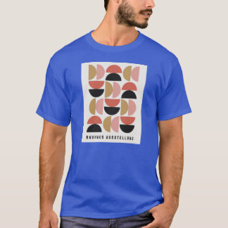 Bauhaus halve cirkels t-shirt
