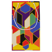 Bauhaus Hexagons Klein Cadeauzakje (Achterkant)