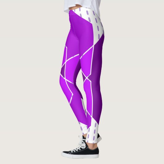 Bauhaus Hexagons Leggings (Links)