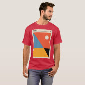 Bauhaus homage Modern Gallery Abstract Colorful Sh T-shirt (Voorkant volledig)