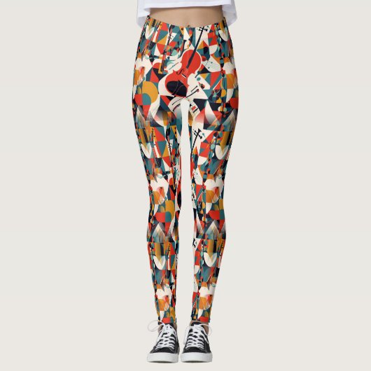 Bauhaus Jazz Leggings (Voorkant)