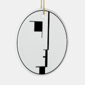 Bauhaus Keramisch Ornament (Rechts)