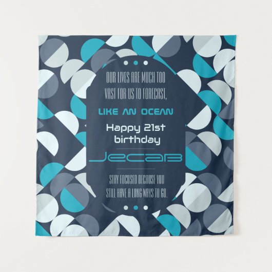 Bauhaus Kunst Wandkleed (Voorkant)