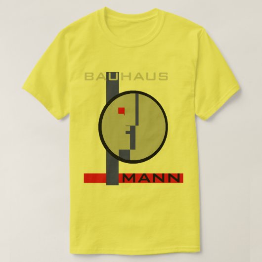 BAUHAUS MANN T-SHIRT (Design voorkant)