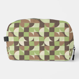 Bauhaus Mid Century Modern blad en boom retro Toilettasje