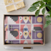 Bauhaus Mid Century Modern Kleurrijk Tissuepapier (Geschenk)