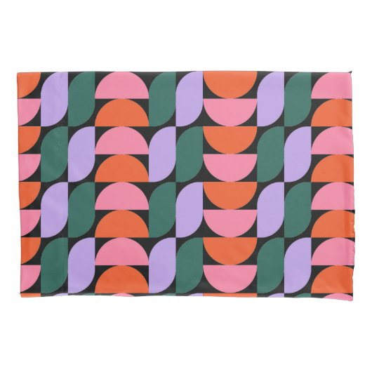 Bauhaus Mid Century Moderne Geometrische MCM Retro Kussensloop (Voorkant)