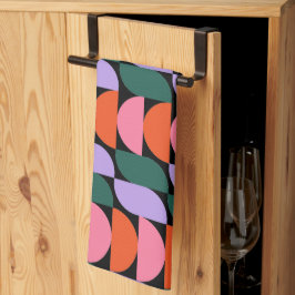 Bauhaus Mid Century Moderne Geometrische MCM Retro Theedoek