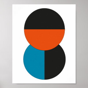Bauhaus Minimaal Vintage Jaren 20 Geometrische Bau Poster