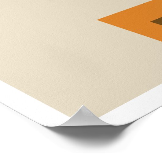 Bauhaus Minimalist II Poster (Hoek)