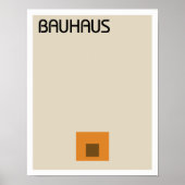 Bauhaus Minimalist II Poster (Voorkant)