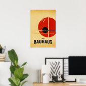 Bauhaus Modern Poster  (Thuiskantoor)
