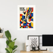 bauhaus, modernist, minimal, geometric, abstract,  poster (Thuiskantoor)