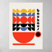 Bauhaus, modernistisch, minimalistisch, geometrisc poster (Voorkant)
