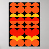 Bauhaus, modernistisch, minimalistisch, geometrisc poster (Voorkant)