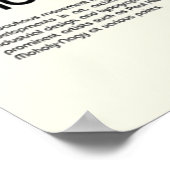 Bauhaus, modernistisch, minimalistisch, geometrisc poster (Hoek)